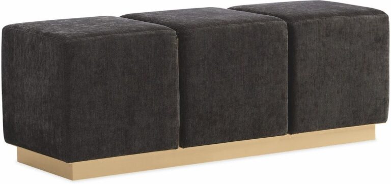 Aqua Bliss Bench Ottomans - Kanaba Home #