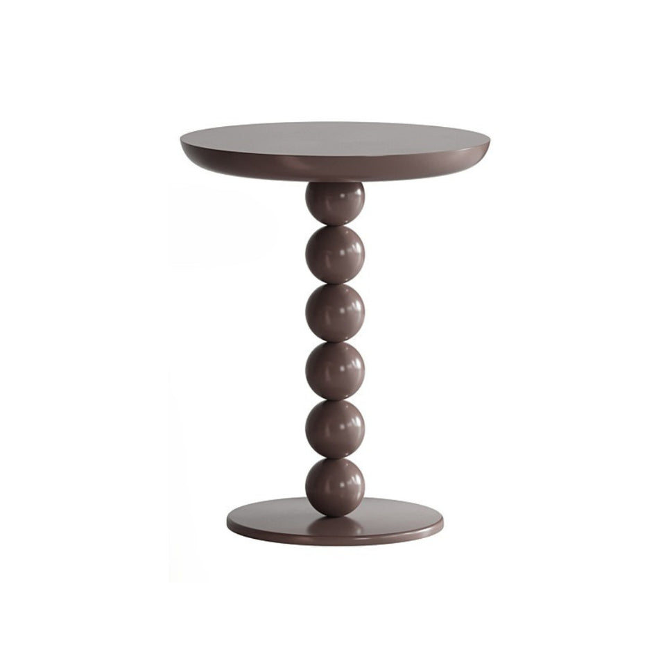Ailo Side TableChocolate Brown | Glossy RAL 8014