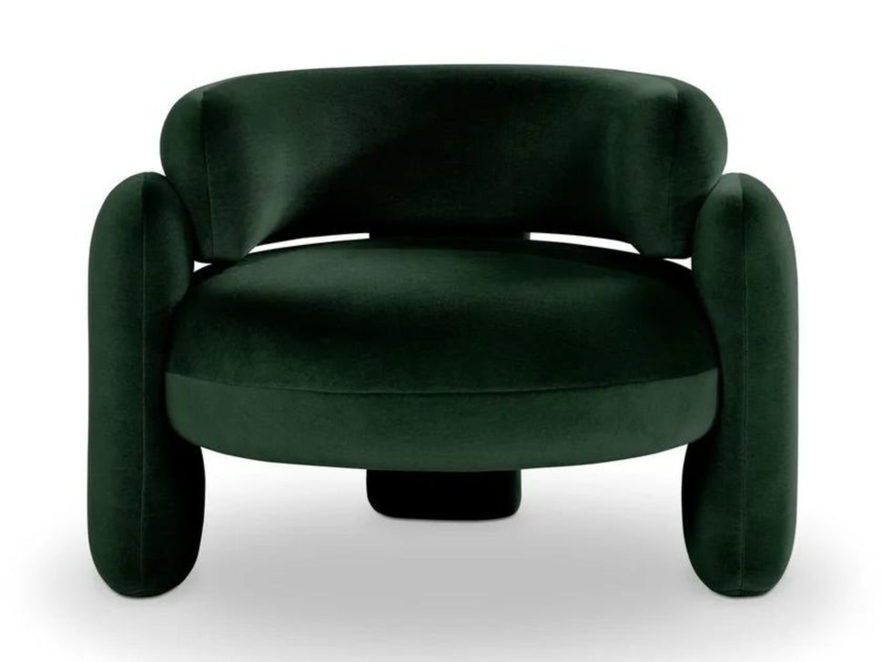 Bloom ArmchairGreen Linin IDT DENIM-21 G