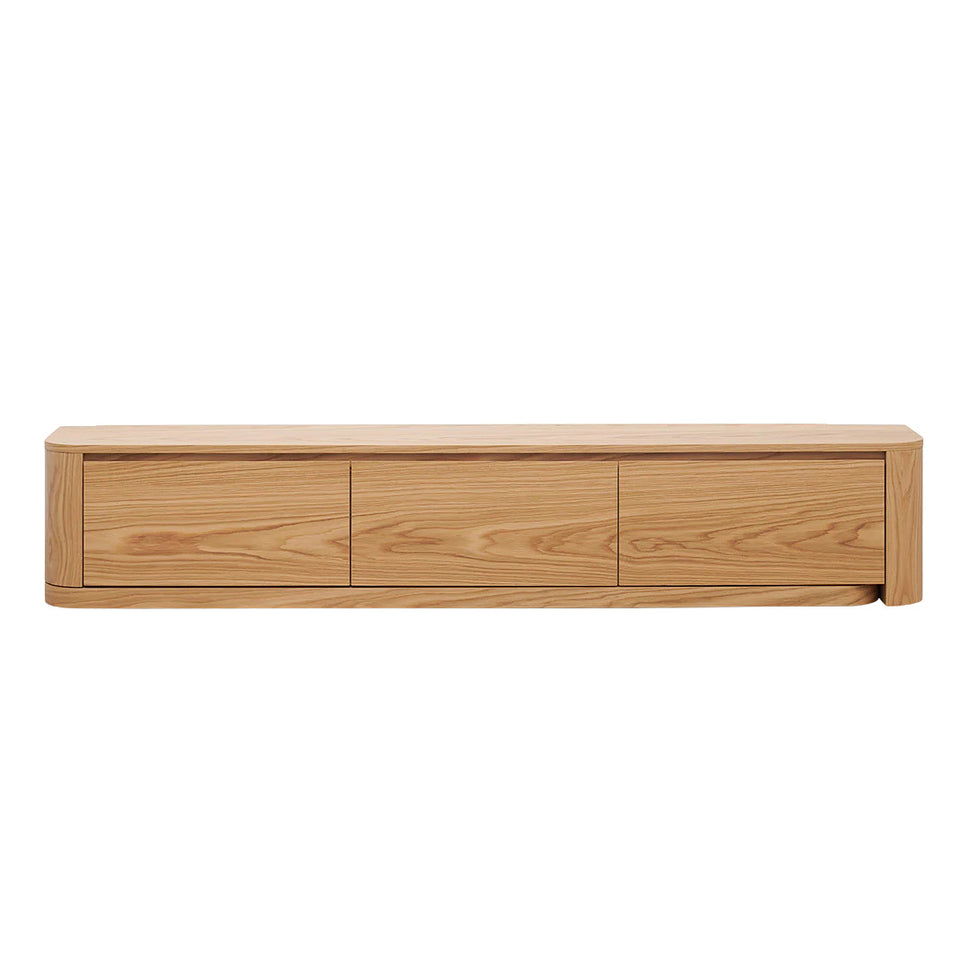 Isle Extendable TV UnitNatural / Without Cable Hole