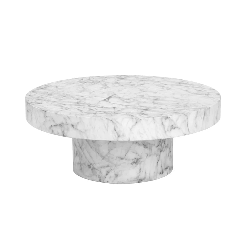 Kenton Coffee TableMarble Veneer / White