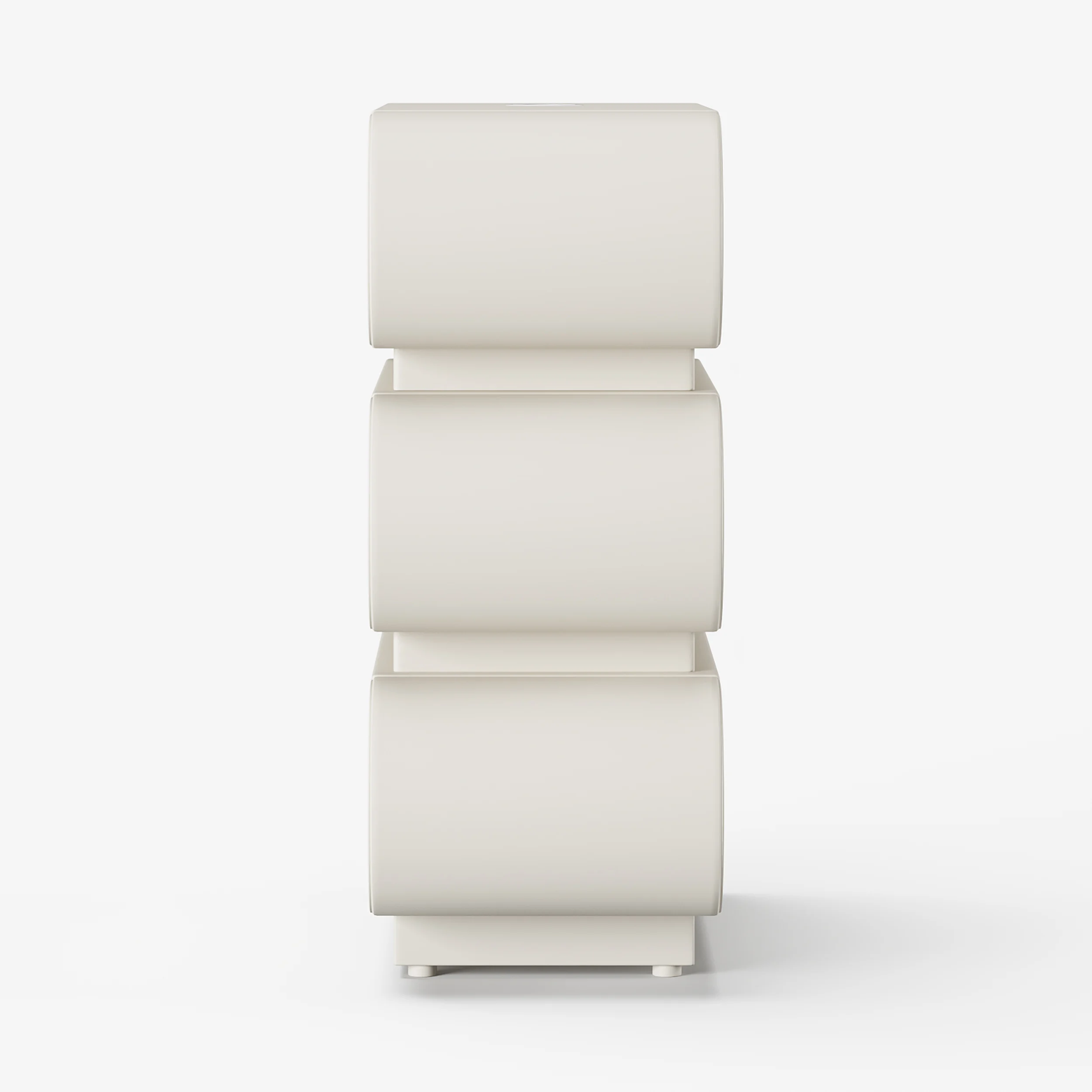 Loria Mini 3-Drawers Nightstand