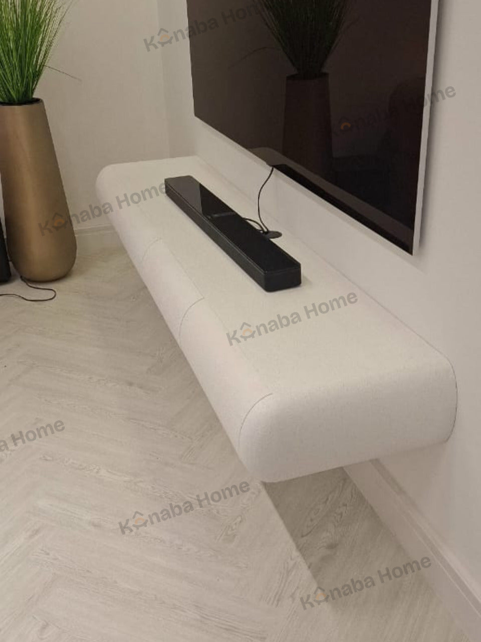 Loria 2 Drawers 2 Doors Wall Mount TV Unit