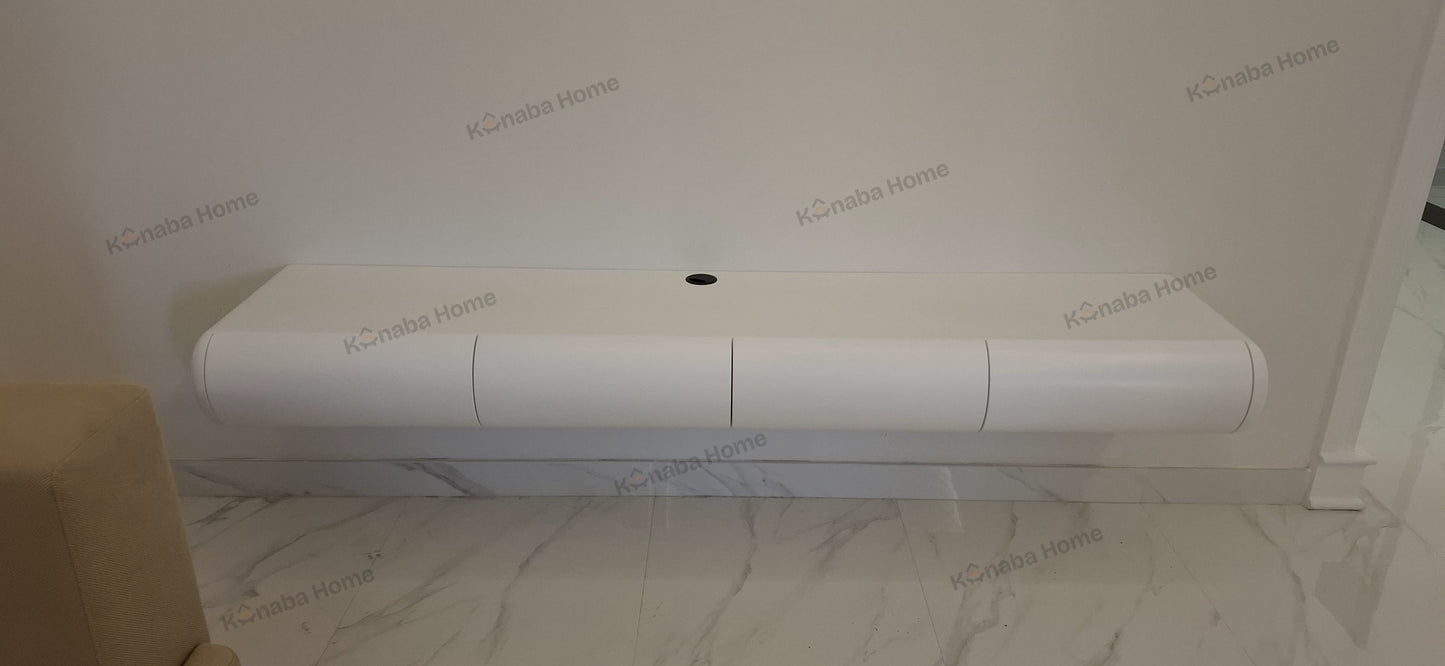 Loria 2 Drawers 2 Doors Wall Mount TV Unit