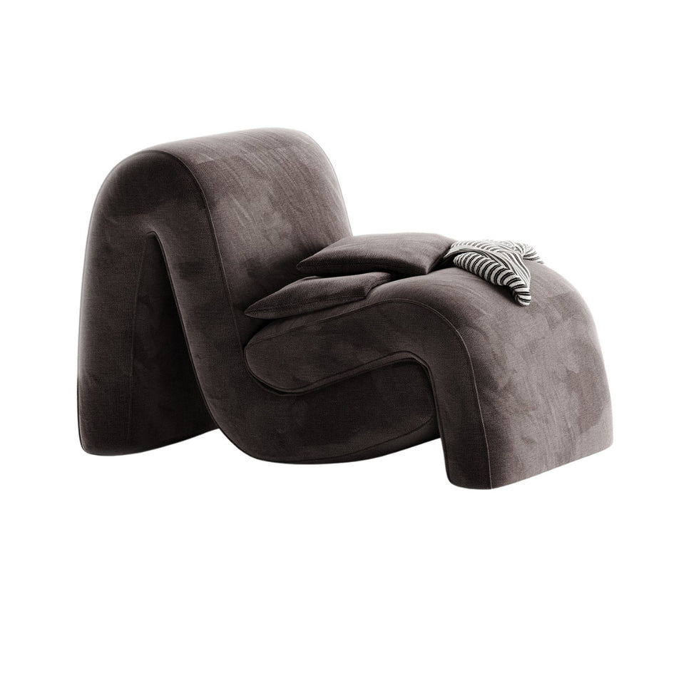 Nysa Lounge ChairGranite Grey
