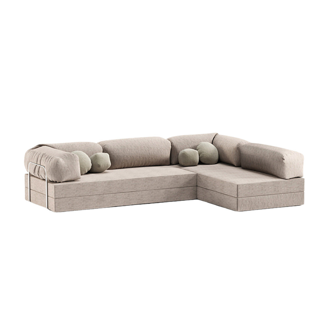 Oriva L-Shaped Sofa Bed