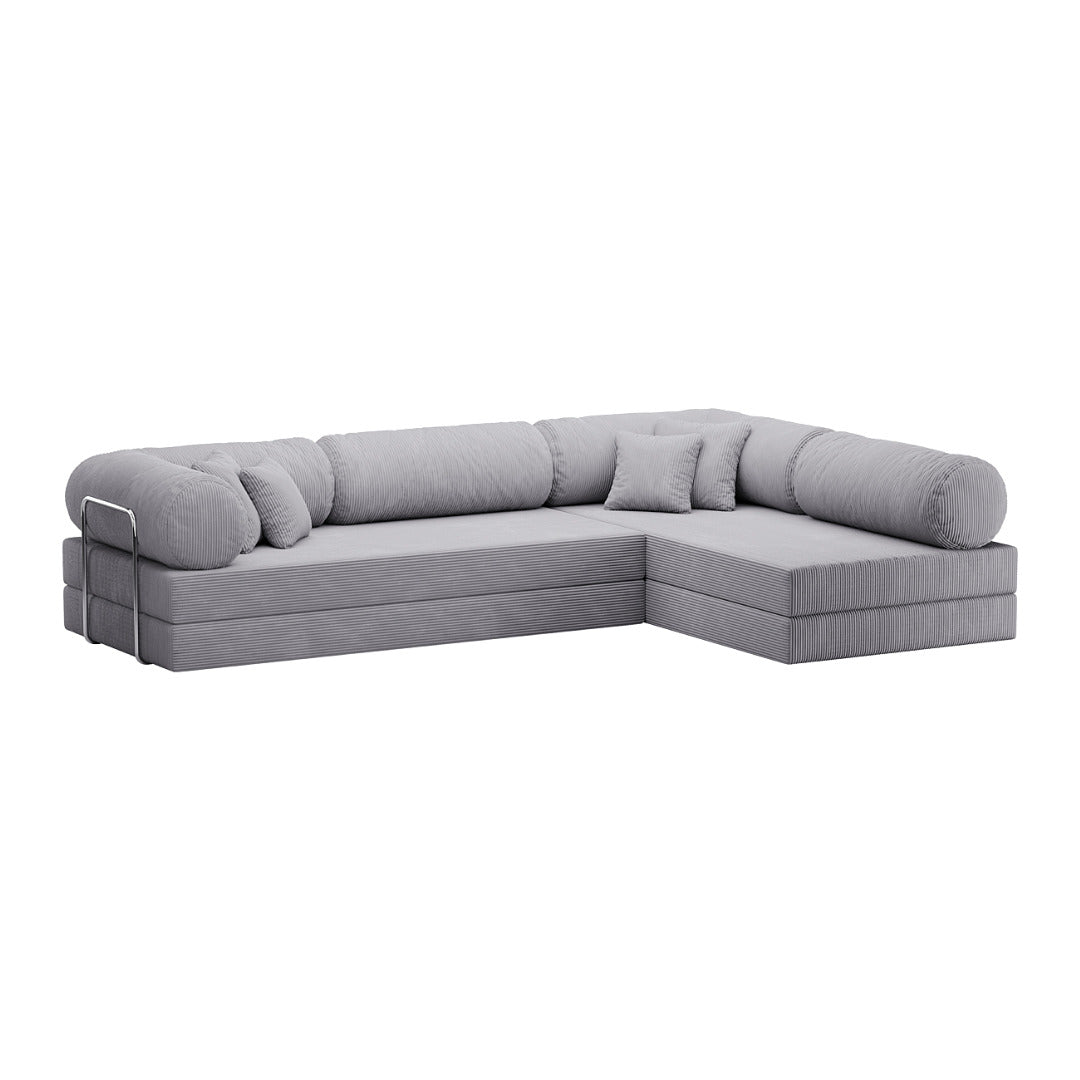 Oriva L-Shaped Sofa Bed