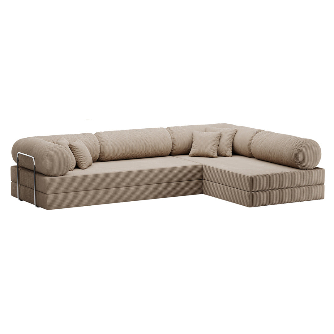 Oriva L-Shaped Sofa Bed