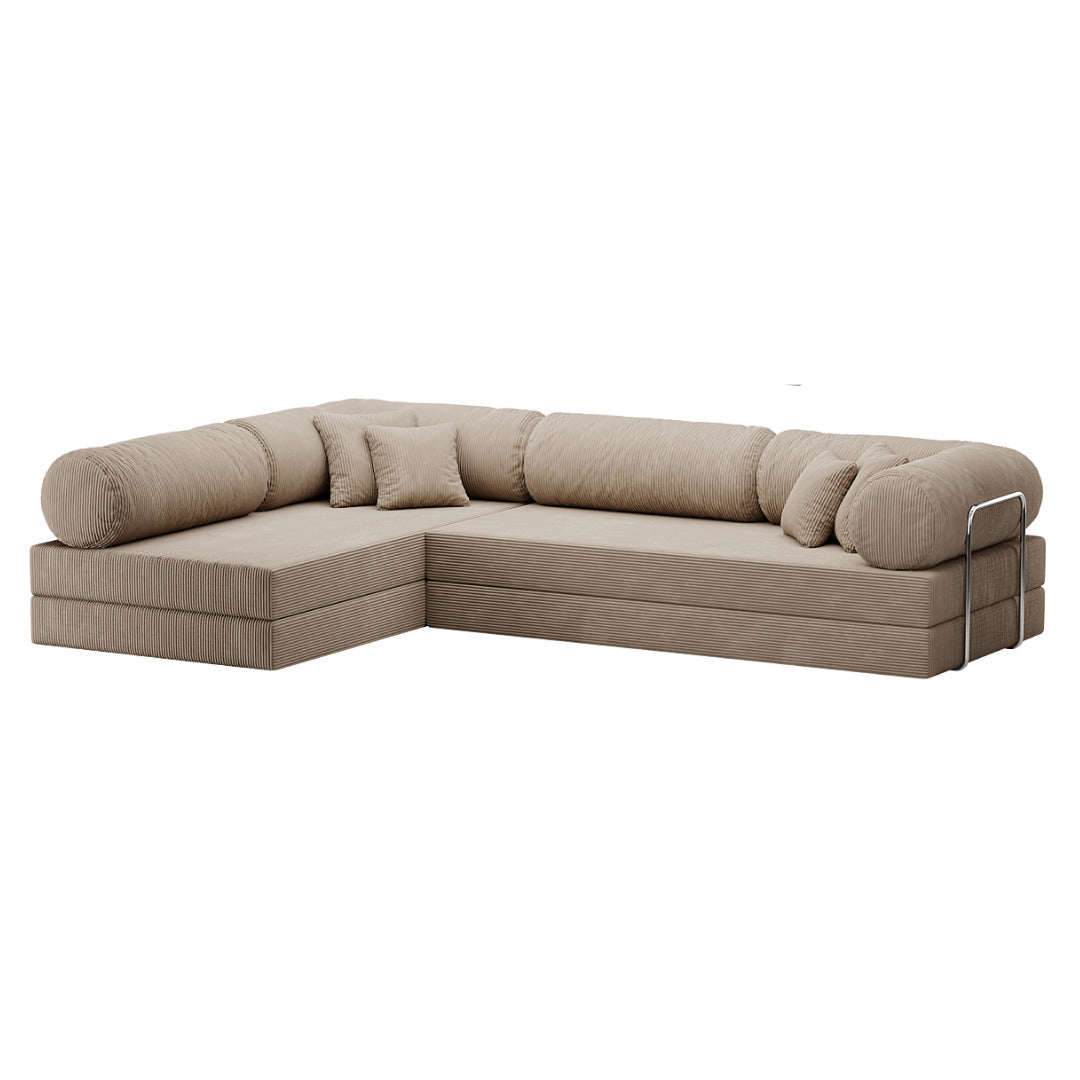 Oriva L-Shaped Sofa Bed