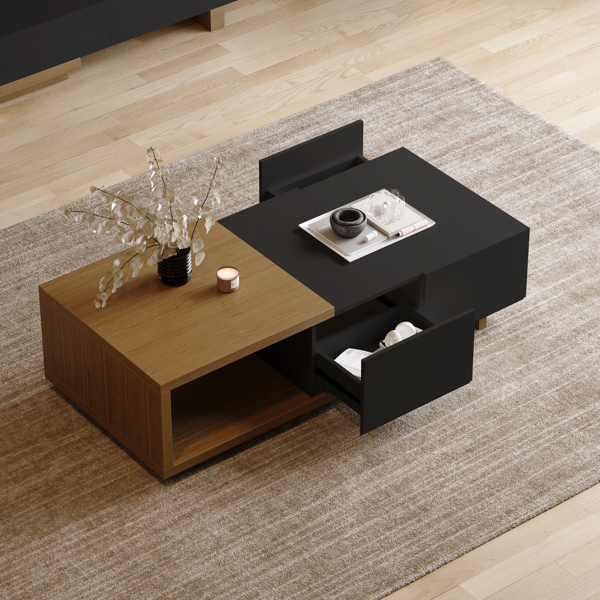 Peter Extendable Coffee Table