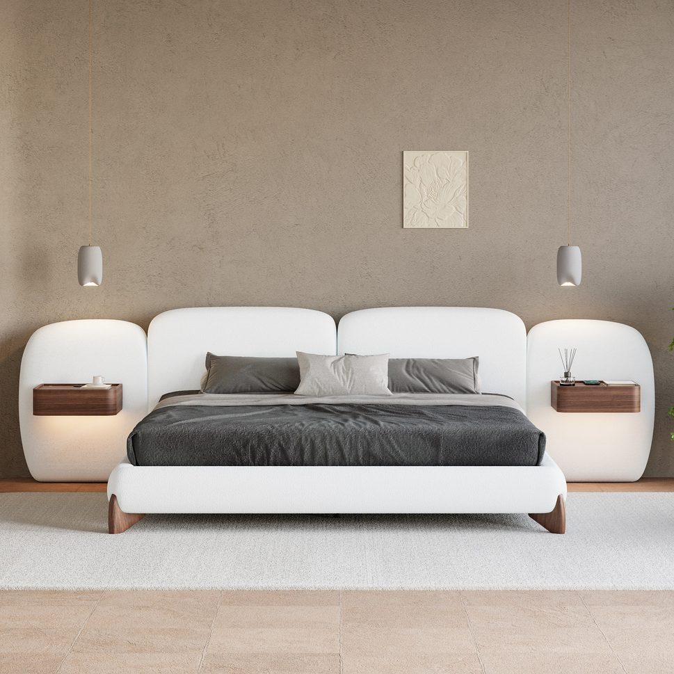 Vea Boucle Bed