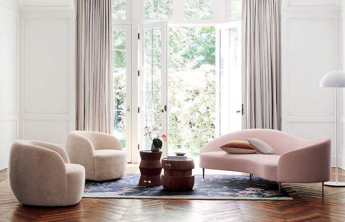 Lily Curve Sofa