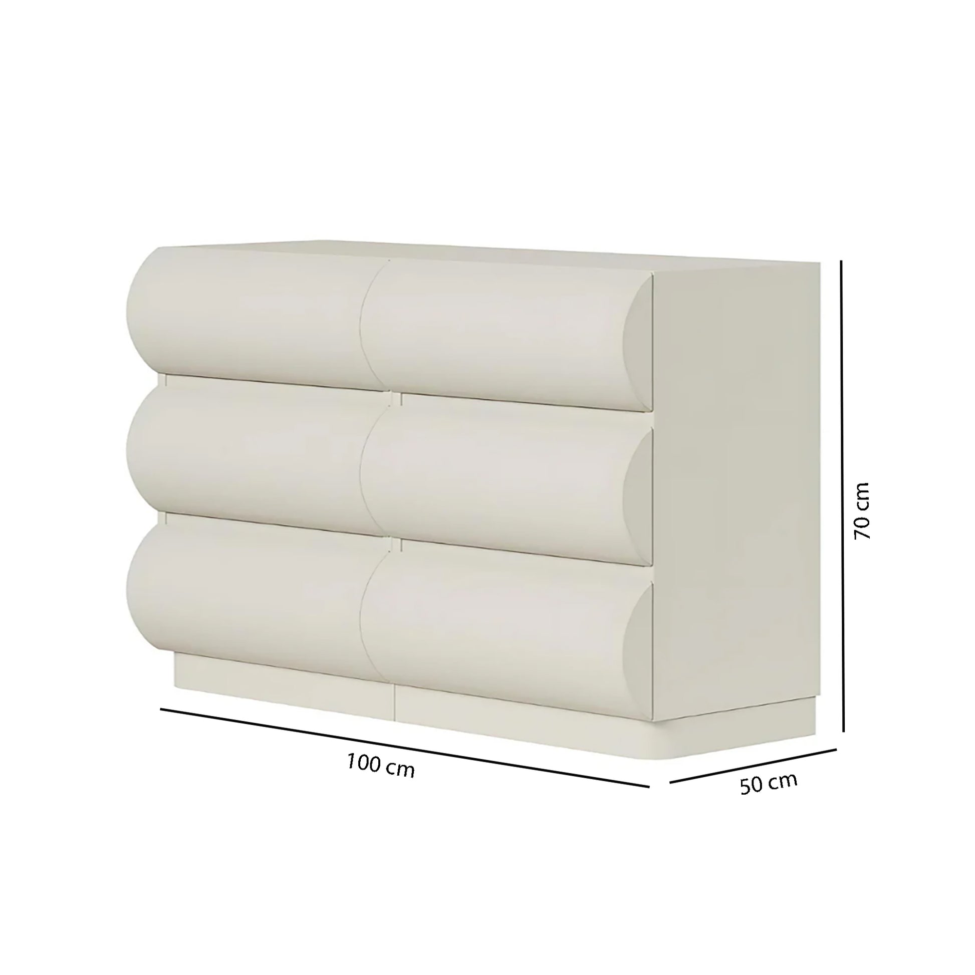 Loria Chest of Drawer (Dresser)