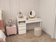 Tapestry Pink Bedside Table