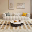 Haute Couch Arm Sofa White BoucleWhite