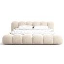 Cloud BedC.King Bed (250x275) CM / Mattress Size (200x200) CM / Beige