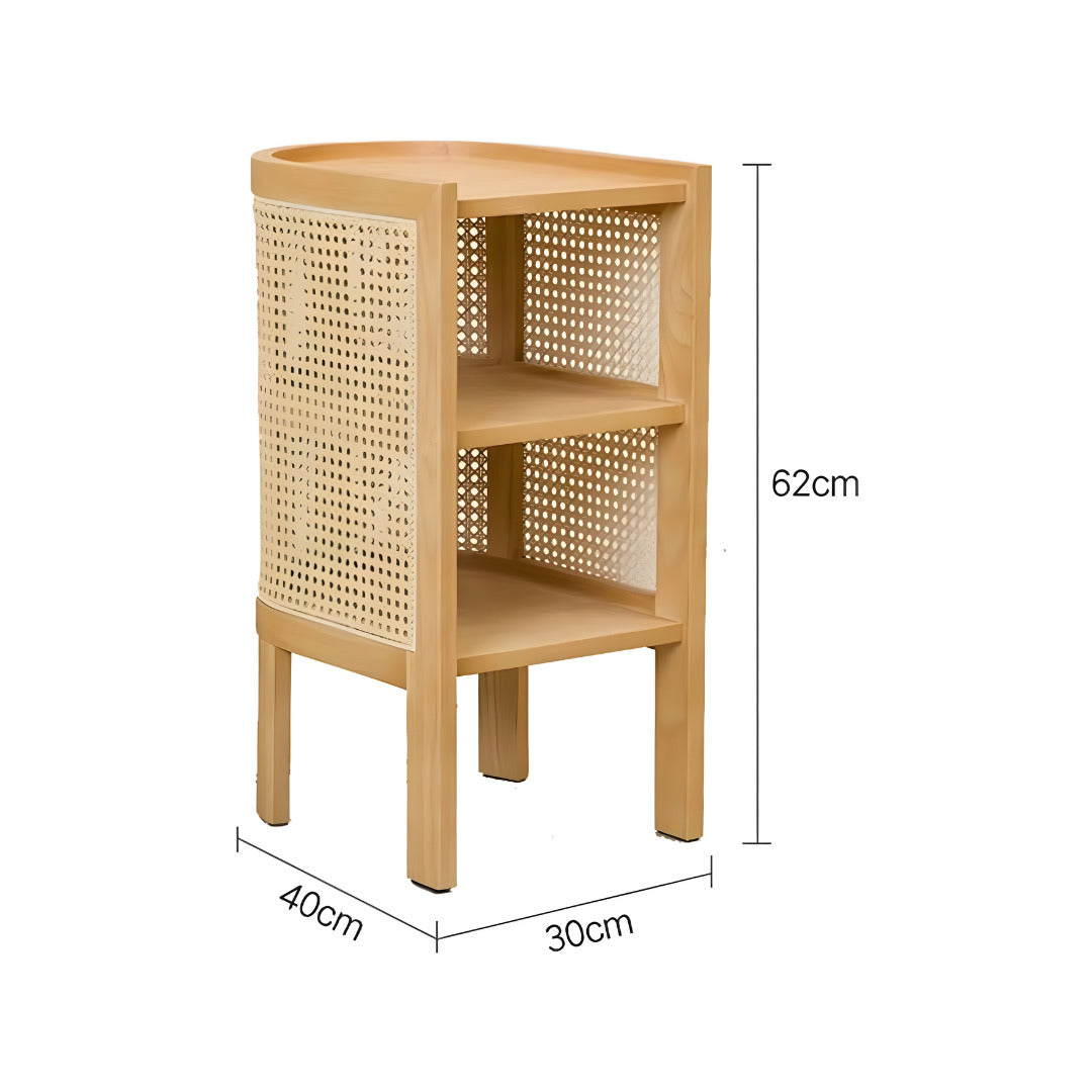 Rattan Side Table