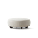 Thea Ottoman / 108Dia x 42H cmWhite