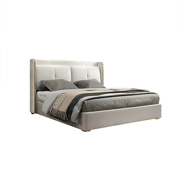 Fountain Faux Leather Bed