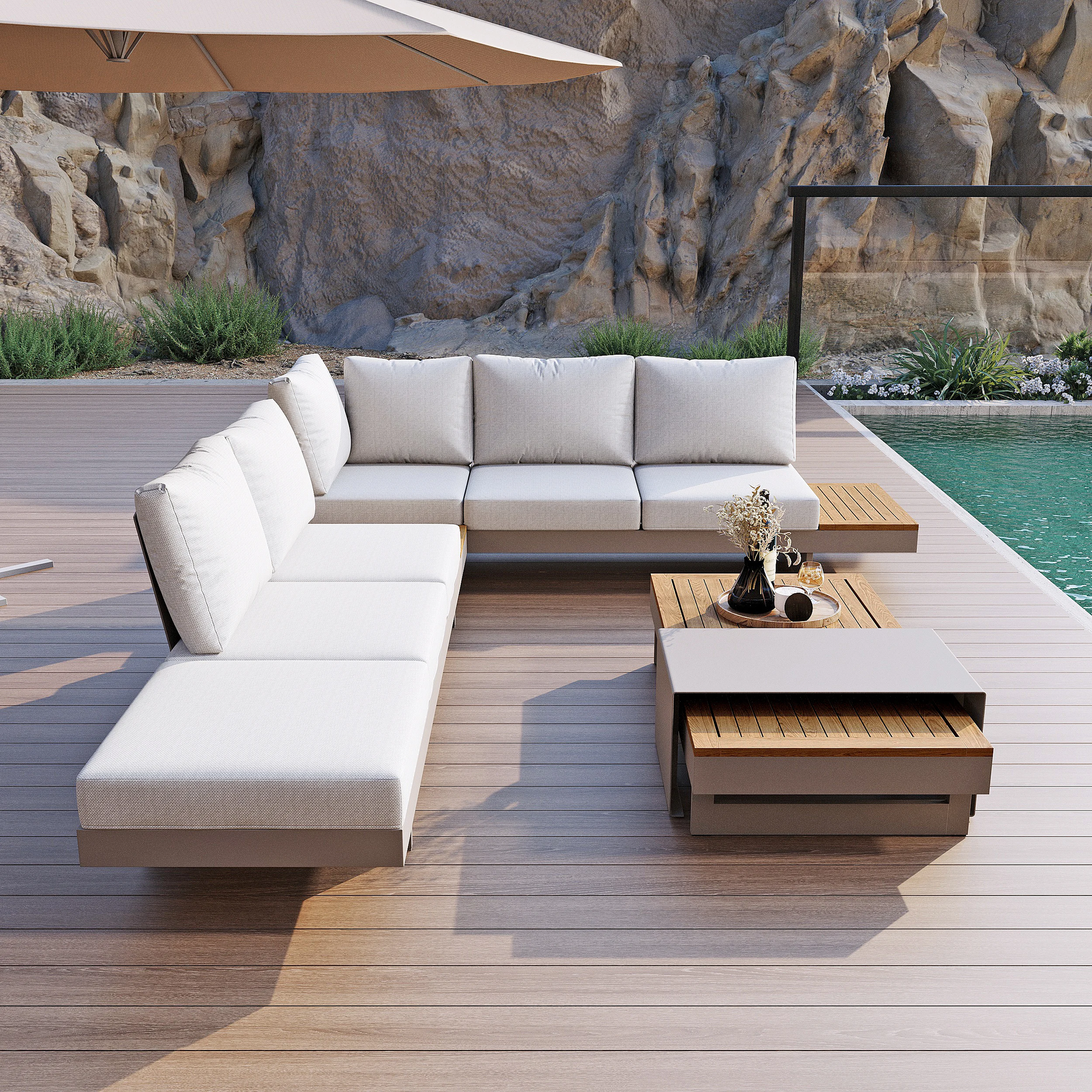 Lior Outdoor Sofa Set