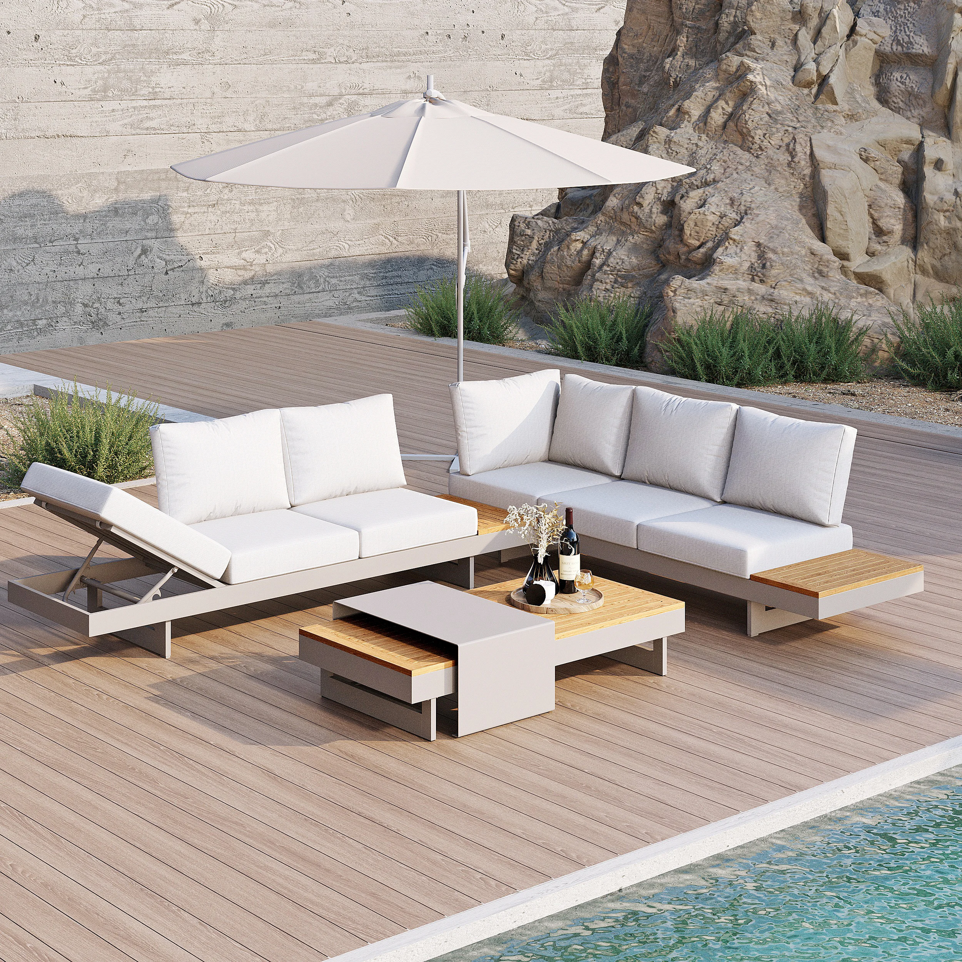 Lior Outdoor Sofa Set