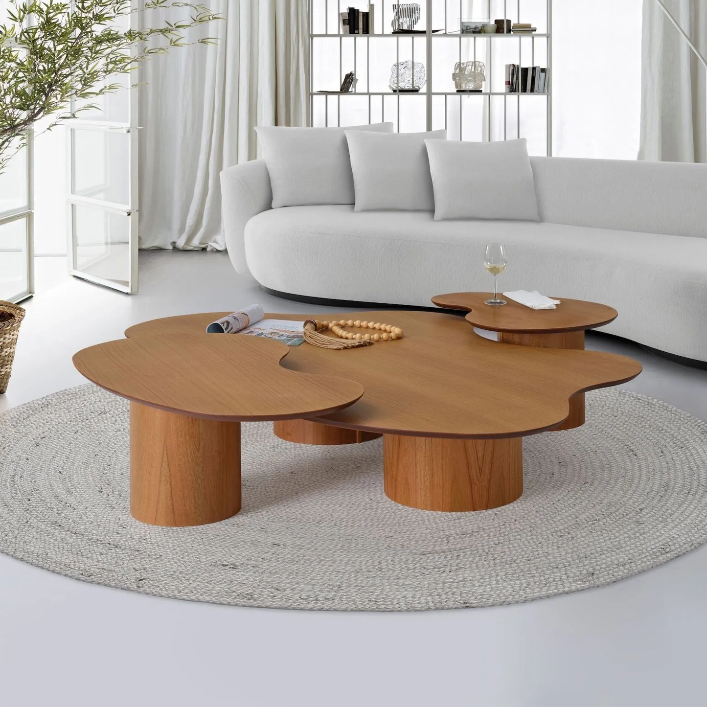 Irene Coffee Table Set - Kanaba Home #