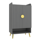 Vault Shoe Cabinet / 32 D x 60 W x 100 HGray