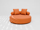 Tart Sofa V.IIW 140 x D 140x H 60 cm / Orange