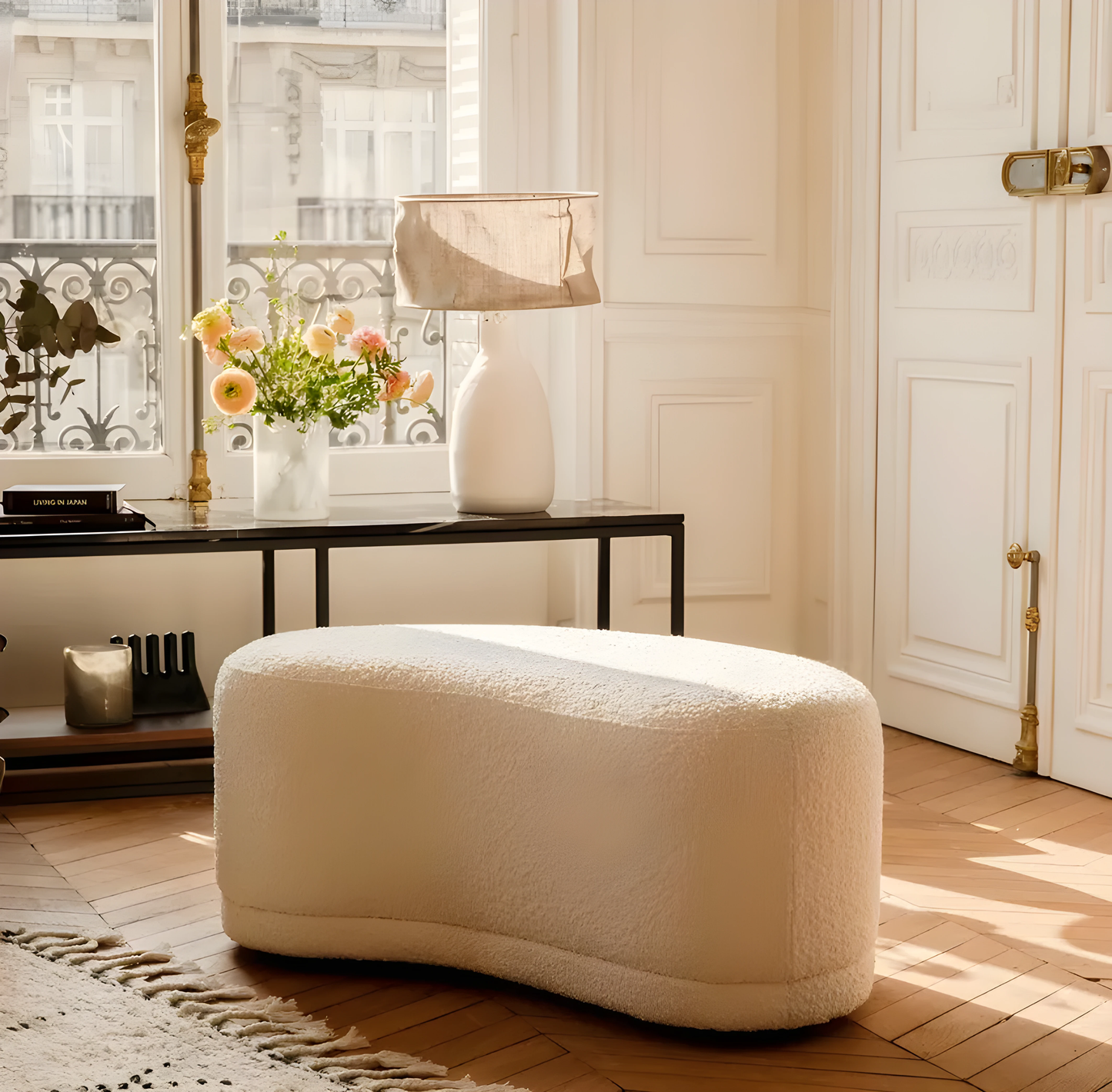 Ada Bench & Pouf - Kanaba Home #