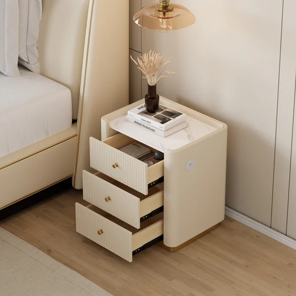 Ashlore Nightstand / 50W x 45D x 50H cm - Kanaba Home #