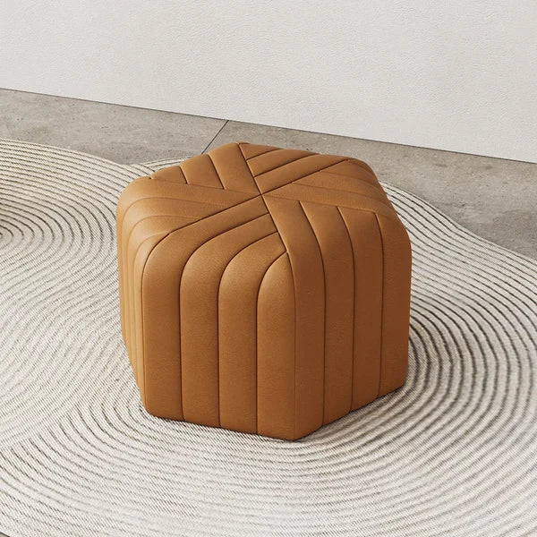 Mist Pouf OttomanBrown