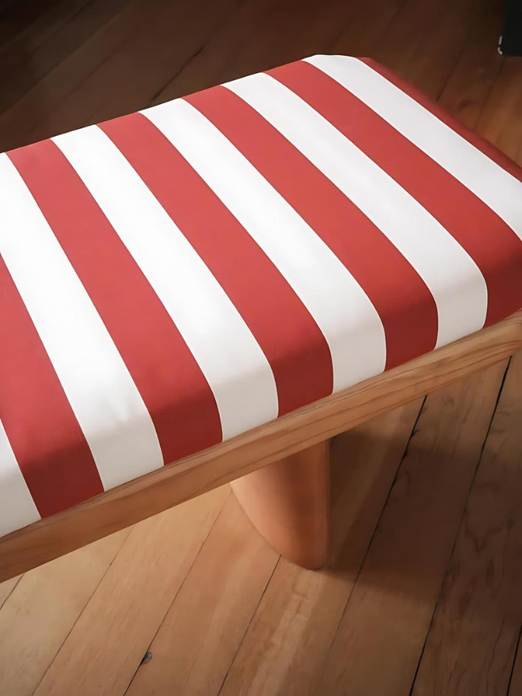 Zebra Pillow Bench