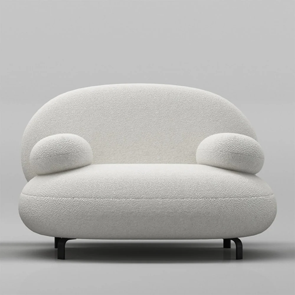 Foy Sofa SetArmchair / White