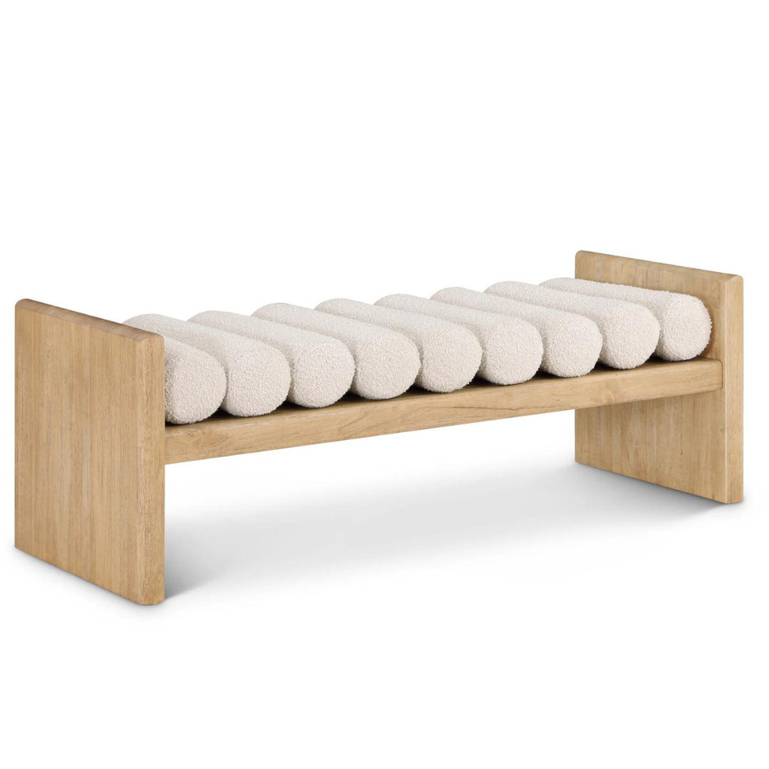 Levi Boucle Bench