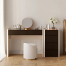 Lila Makeup VanityVanity + Mirror + Stool / Facing Right Drawers