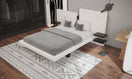 Alta V.II Japanese BedC. King Bed: Mattress size 200x200 cm overall: W 260 x D 225 x H 120 cm