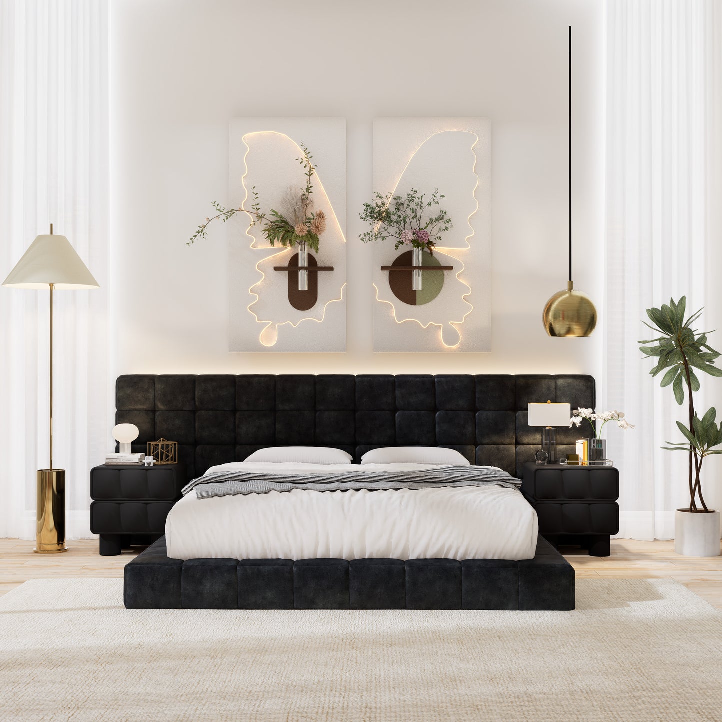 Arlo Upholstered Bed