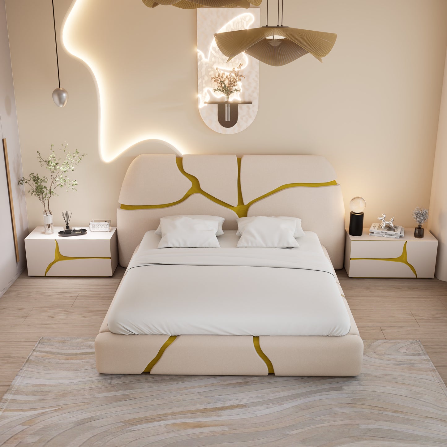 Arva Japanese Bedroom Set