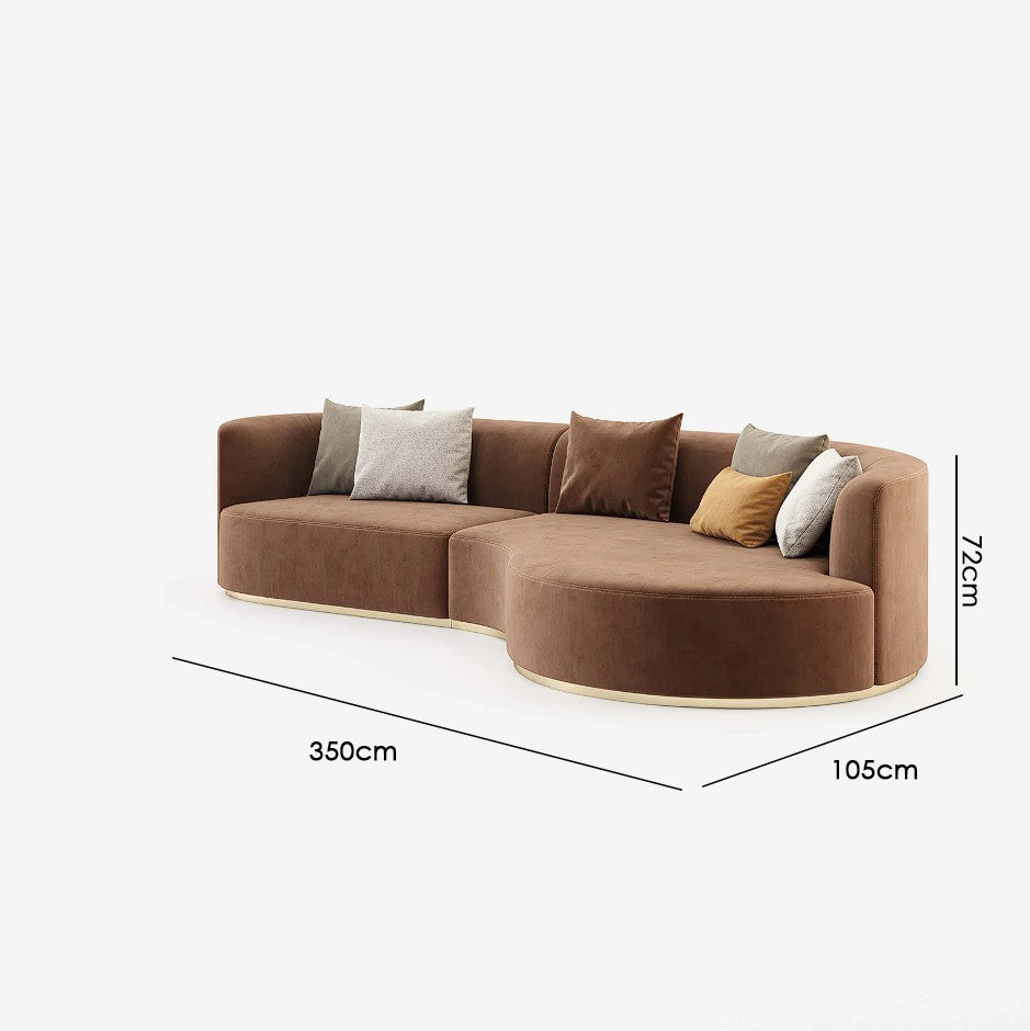 Aurora Velvet Sofa