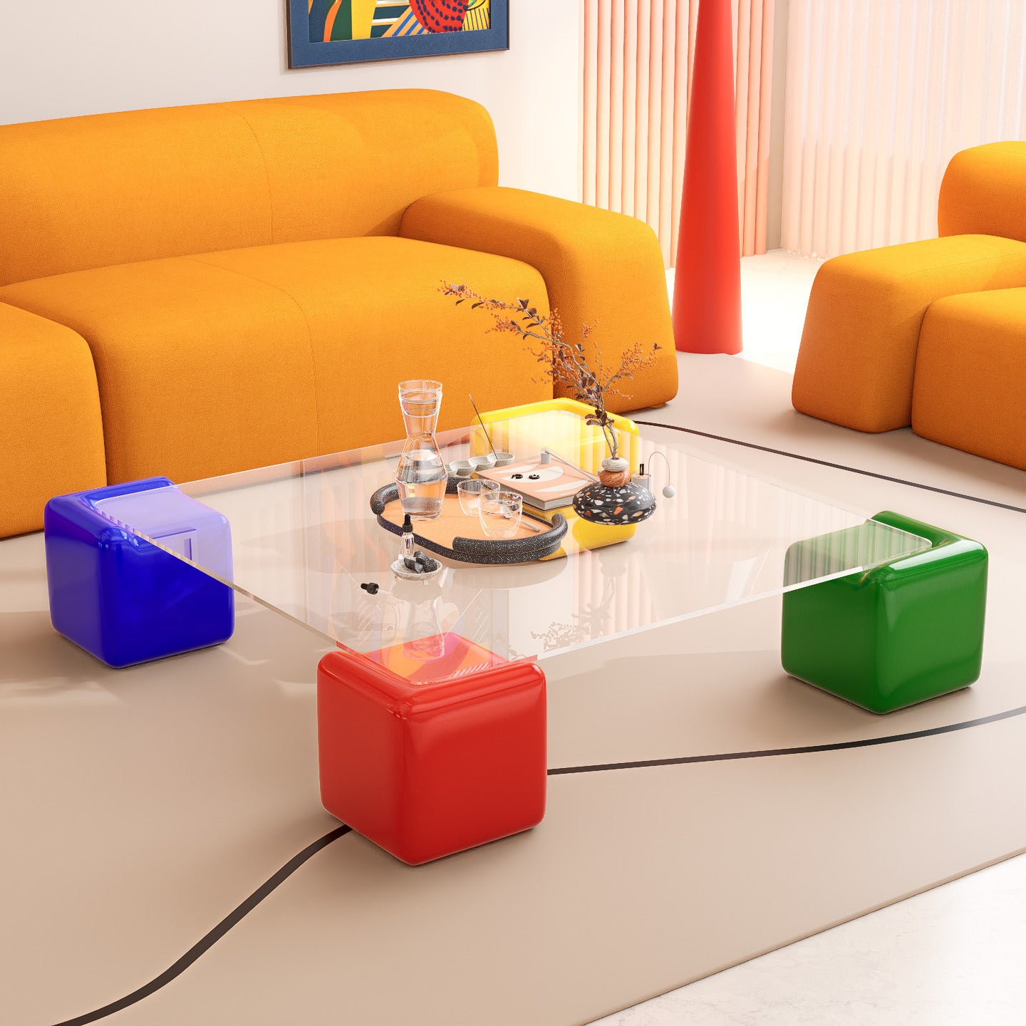 Cube Coffee Table