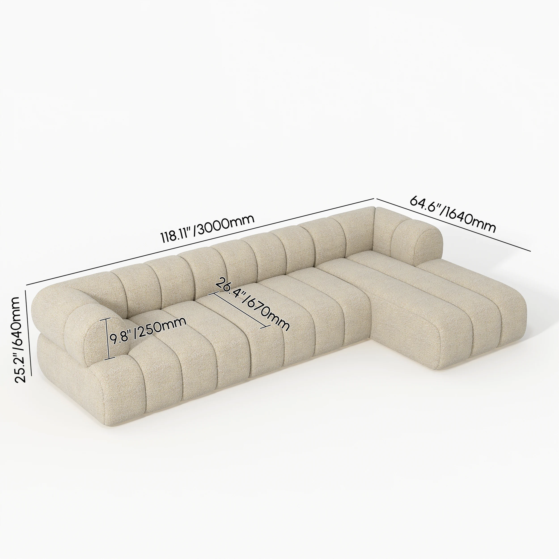 Dune L-Shape Sofa