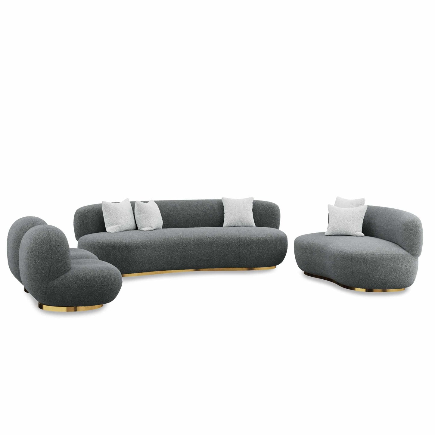 Silkfire Sofa Set - Kanaba Home #