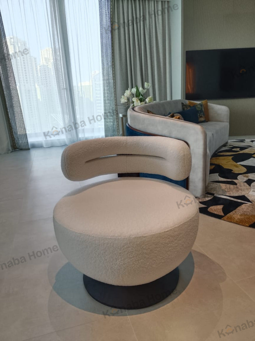 Exa Swivel Armchair