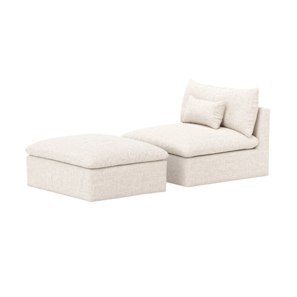 Fae ChairSoft Beige / With Ottoman