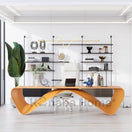 Infinity DeskCaramel | Painted