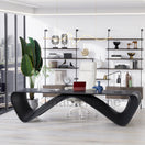 Infinity DeskBlack | Painted