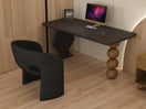 Keily DeskBlack / Dark Wood