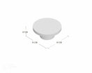 Kenton Coffee TableMatte Paint Finish / White