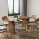 Kivo Dining SetTable + 6 Chairs