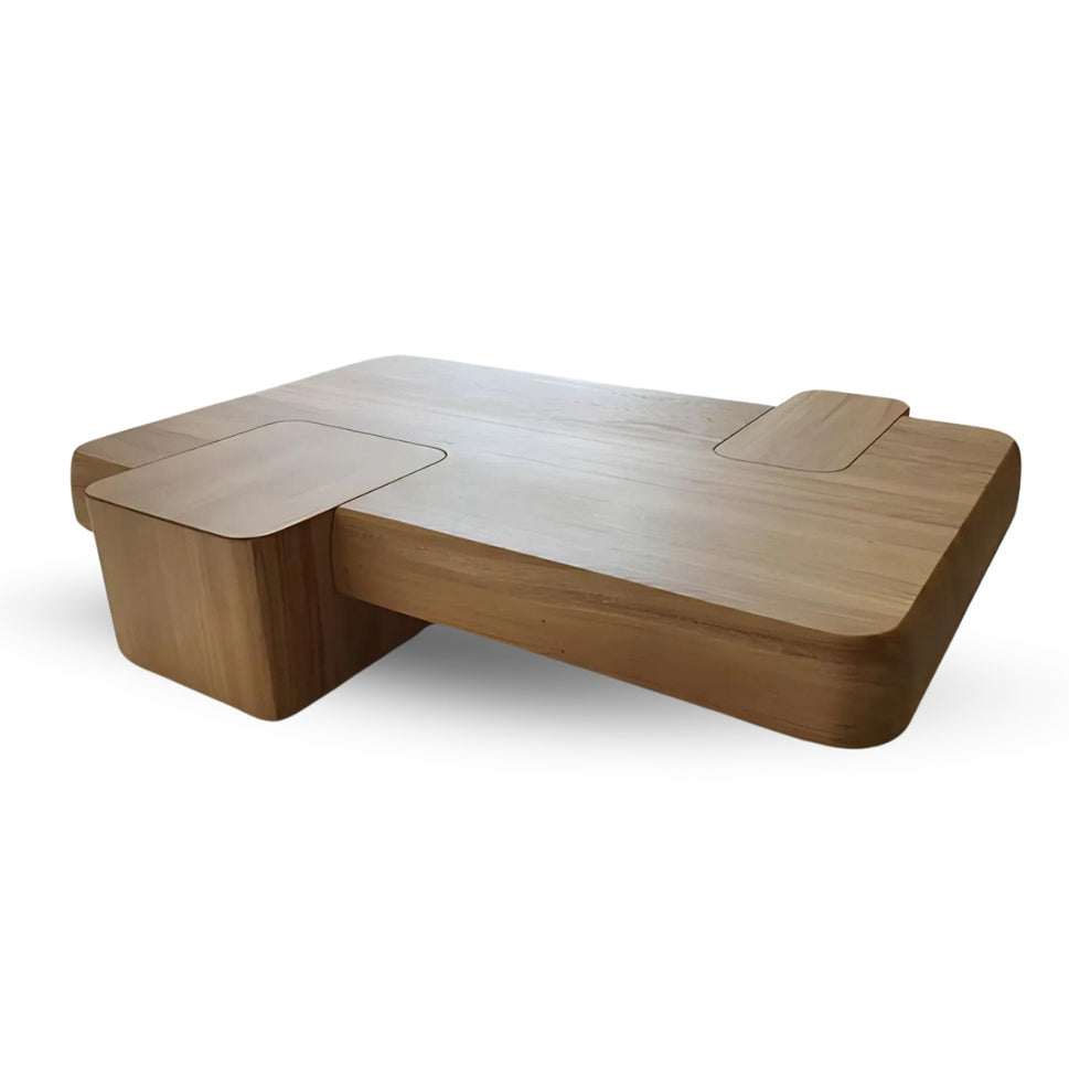 Log Coffee TableDark Walnut